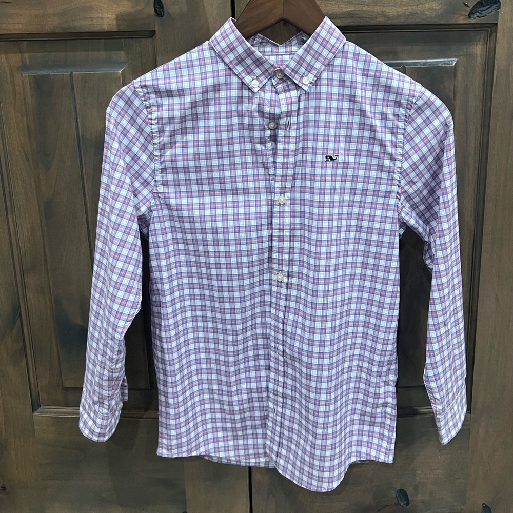 Boys Vineyard Vines Performance Button Down